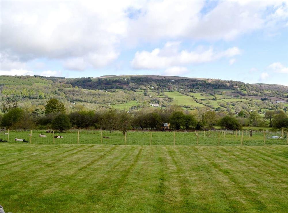 Fabulous views of the Black Mounatins at Little Barn in Govilon, near Abergavenny, Monmouthshire, Gwent