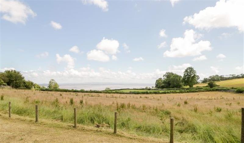 Rural landscape at Little Barn, Grange-Over-Sands near Cartmel
