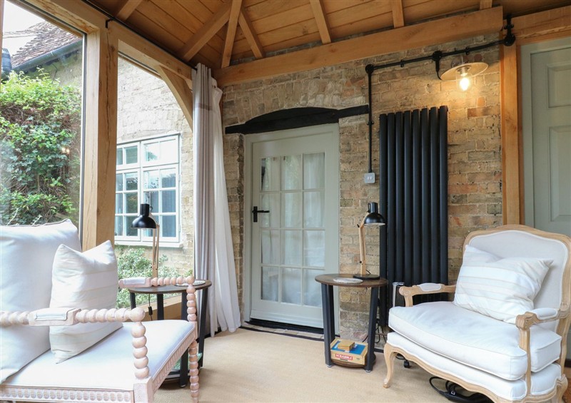 Relax in the living area at Little Barn, Orwell