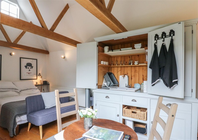 This is a bedroom at Little Barn, Orwell