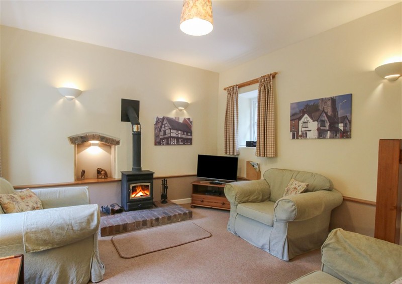 Enjoy the living room at Little Barn, Trefonen