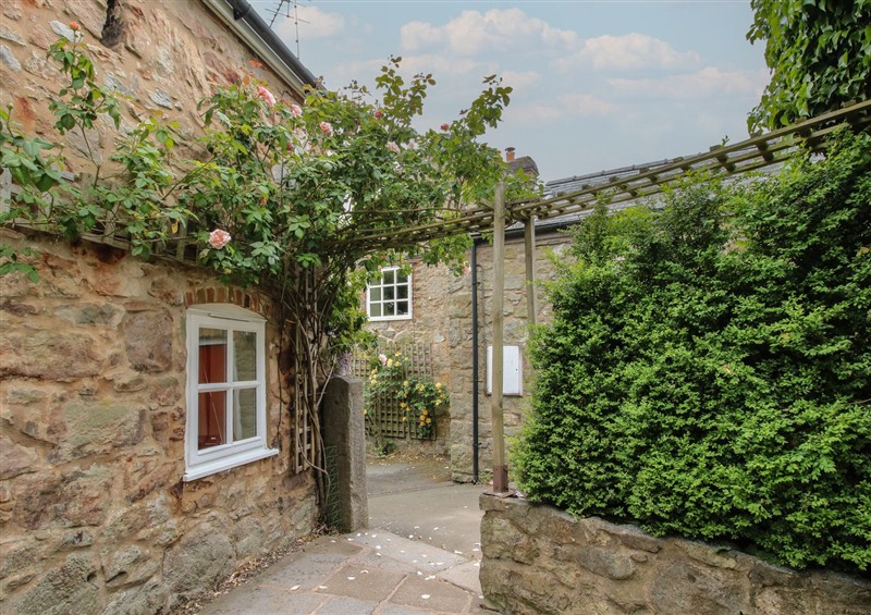 The garden in Little Barn at Little Barn, Trefonen