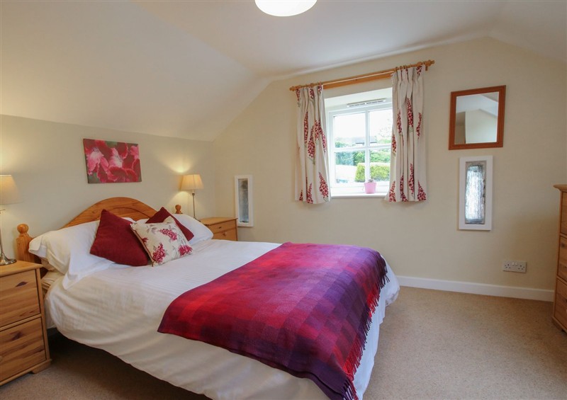 This is a bedroom at Little Barn, Trefonen