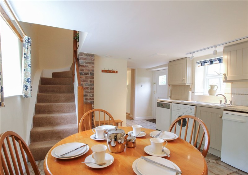 This is the kitchen at Little Barn, Trefonen