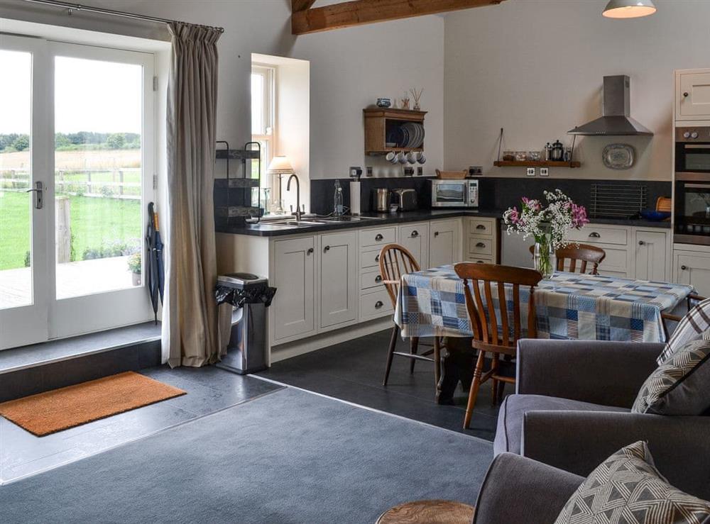 Open plan living space (photo 2) at Little Barn Tynely Farm in Embleton, near Alnwick, Northumberland