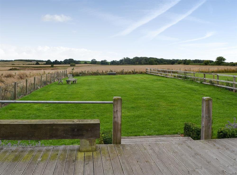Unobstructed views at Little Barn Tynely Farm in Embleton, near Alnwick, Northumberland