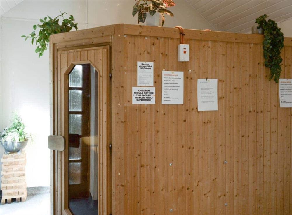 Relaxing sauna – shared facility at Little Barn in York, North Yorkshire