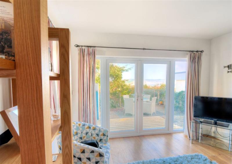 Enjoy the living room at Little Bay View, Lyme Regis