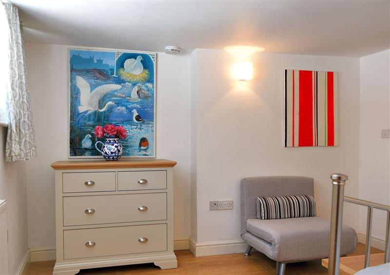 This is a bedroom at Little Bay View, Lyme Regis