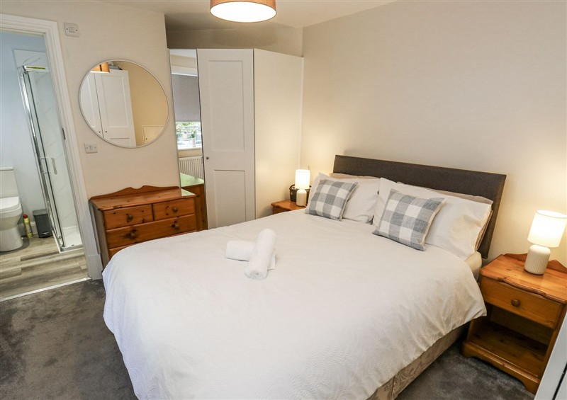 This is the bedroom at Little Birchinlea, Glossop