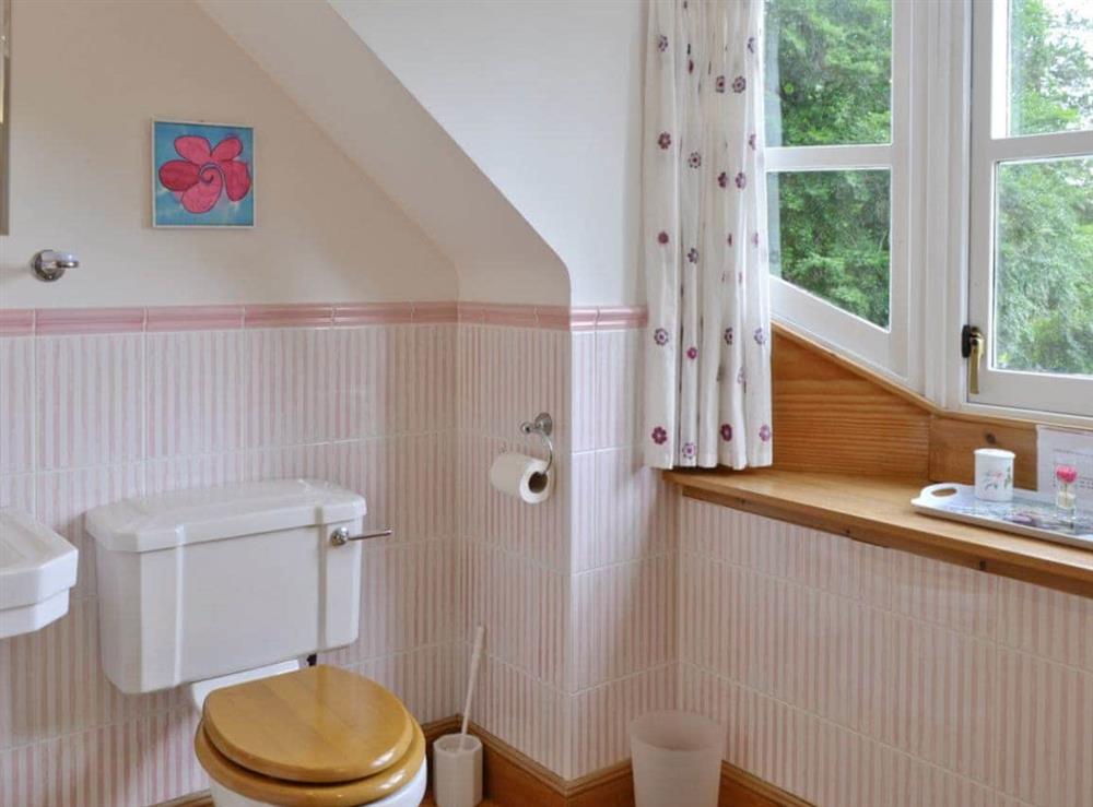 Bathroom at Little Blackhall Lodge in near Banchory, Aberdeenshire