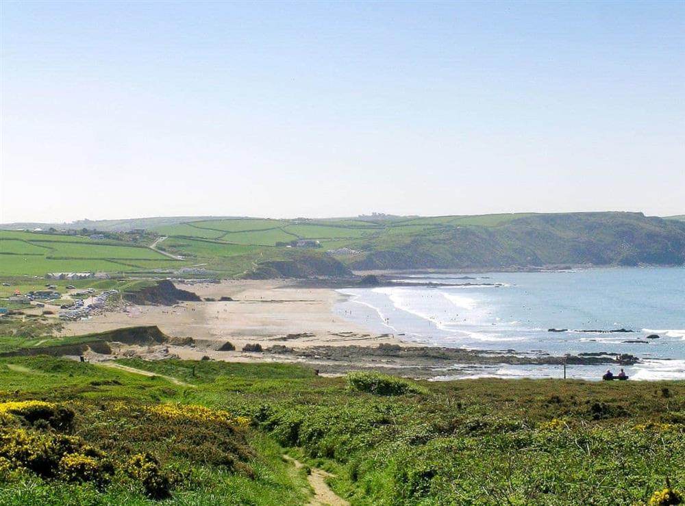Widemouth Bay at Little Blagdon Bungalow in North Tamerton, near Bude, Cornwall