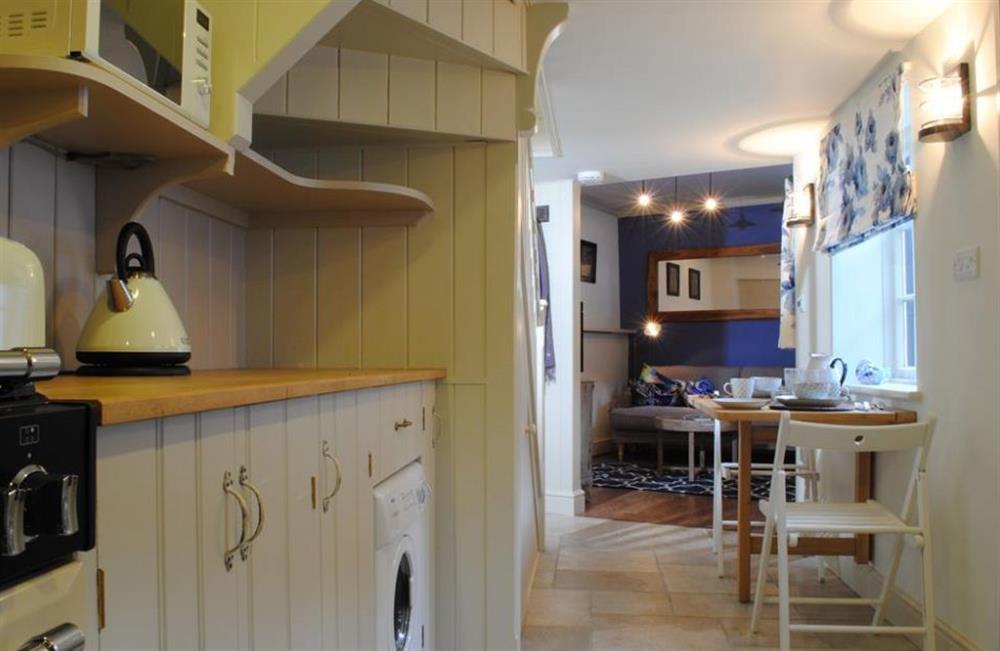 The kitchen at Little Blue, Lymington, Hampshire