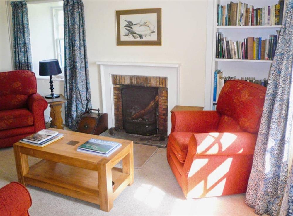 Living room at Little Boreland in Gatehouse of Fleet, Dumfries and Galloway