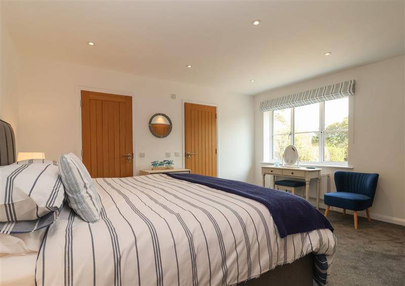 One of the bedrooms at Little Chapter, Walberswick