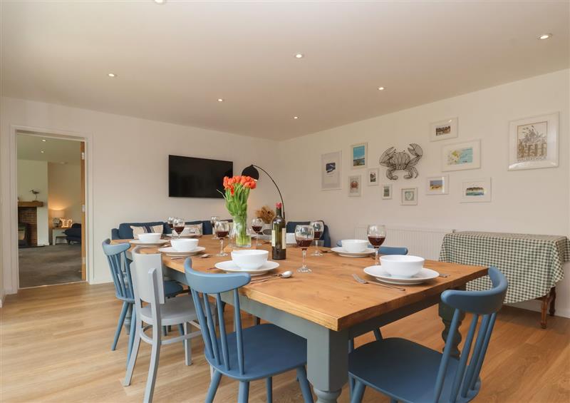 The dining room at Little Chapter, Walberswick