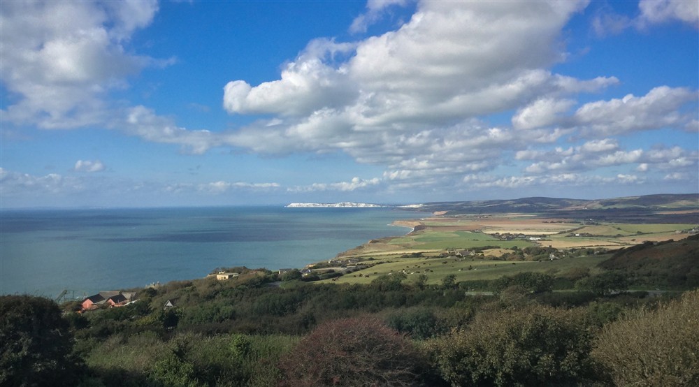 The area close to Chert and Little Chert, Isle of Wight at Little Chert in Ventnor, Isle Of Wight