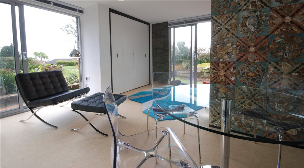 The open-plan area at Little Chert in Ventnor, Isle Of Wight