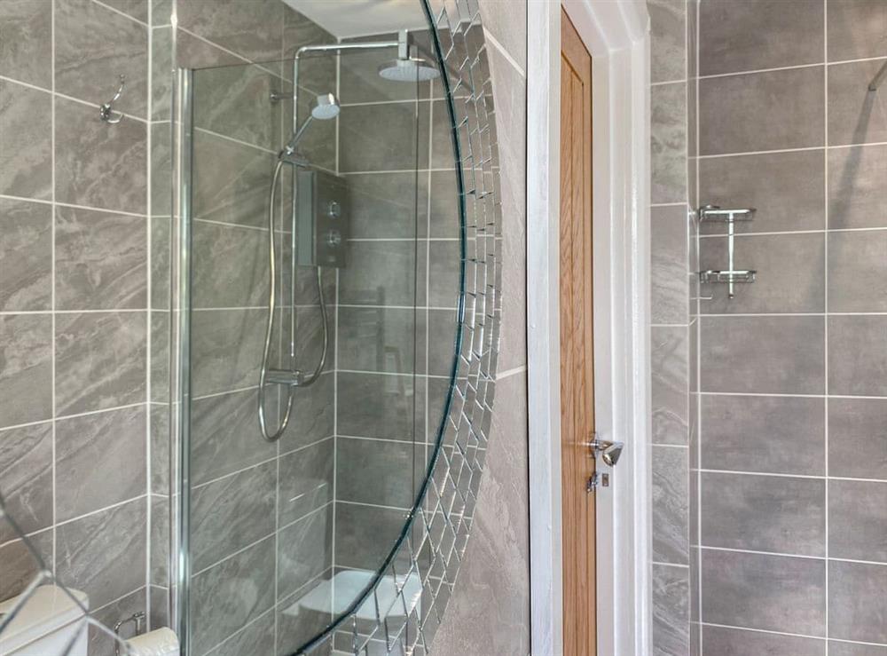 Shower room at Little Cloverland. in Etchinghill, near Folkestone, Kent