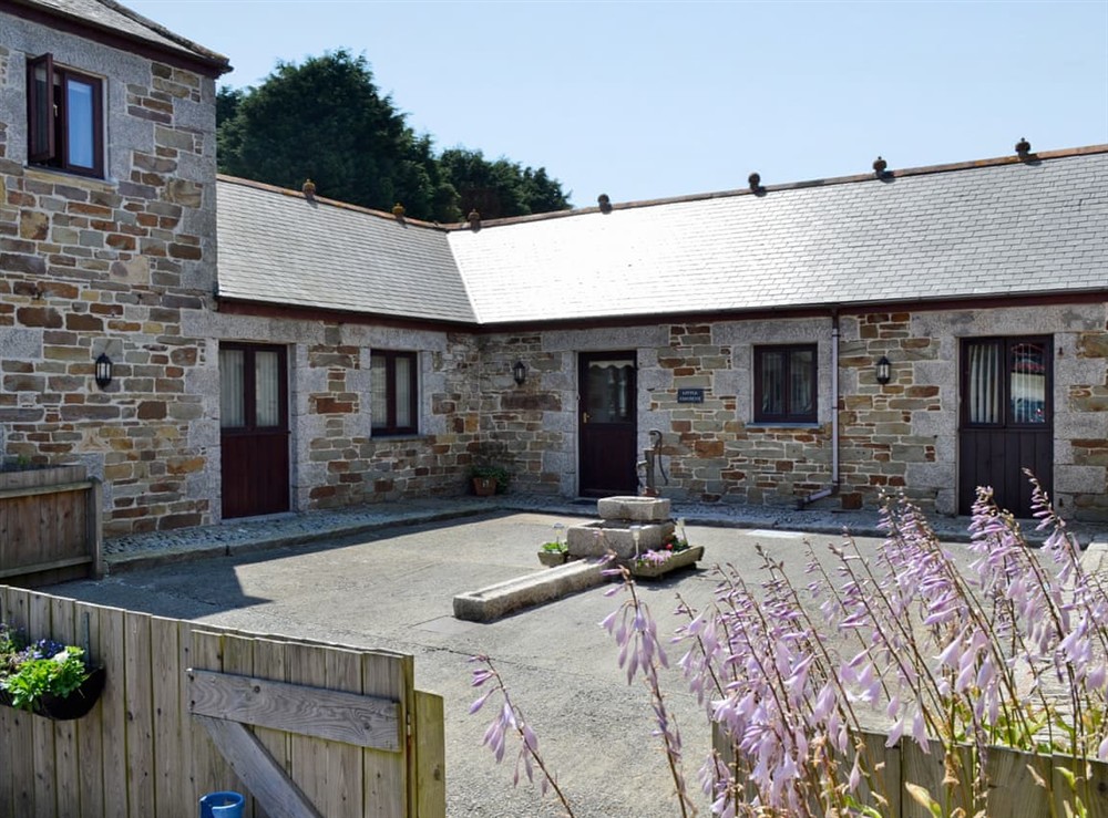 Exterior at Little Content Farm Cottage in Gunwalloe, near Helston, Cornwall