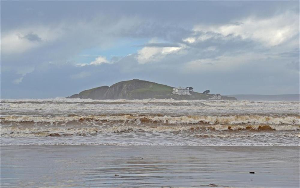 Burgh Island is stunning all year round at Little Coombe in Bigbury