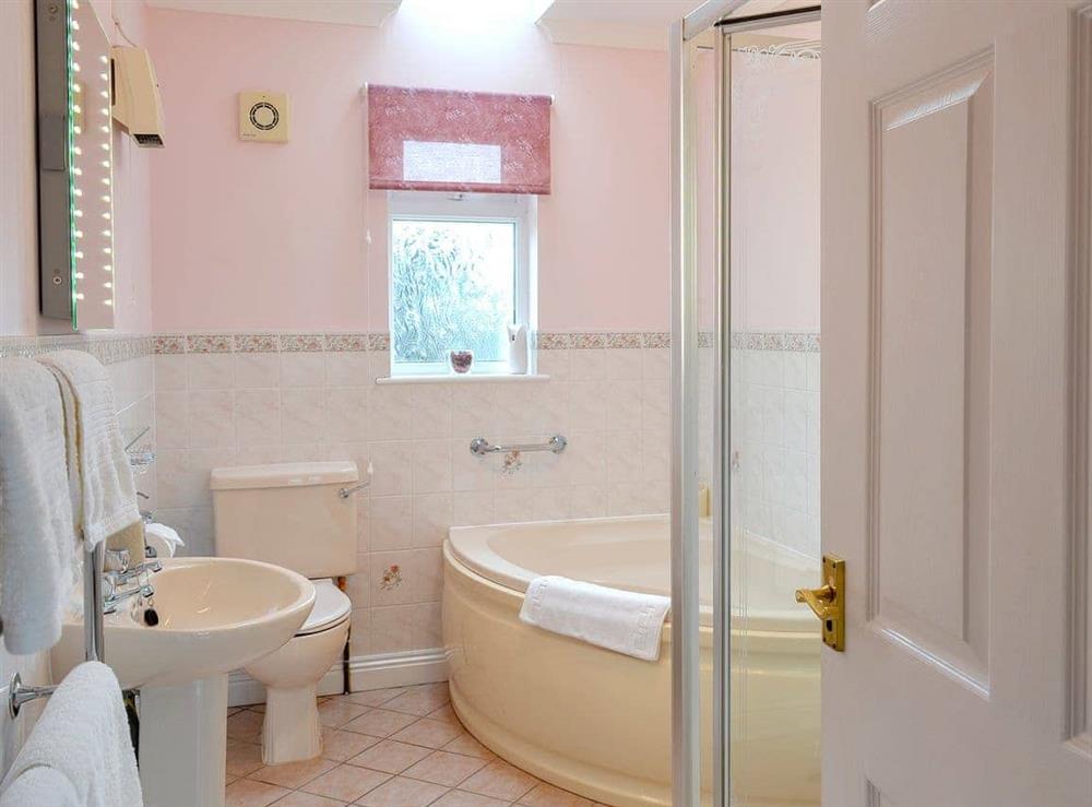 Bathroom at Little Coombe in Okehampton, Devon