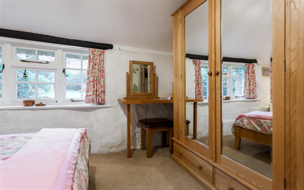 One of the bedrooms at Little Cottage in Tiptoe