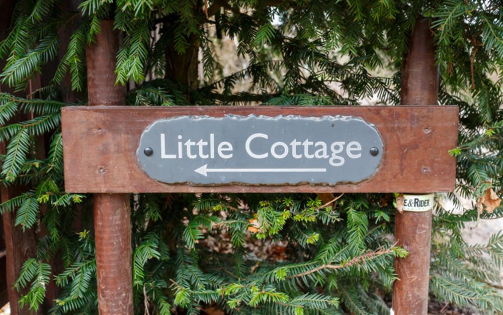 The setting at Little Cottage in Tiptoe