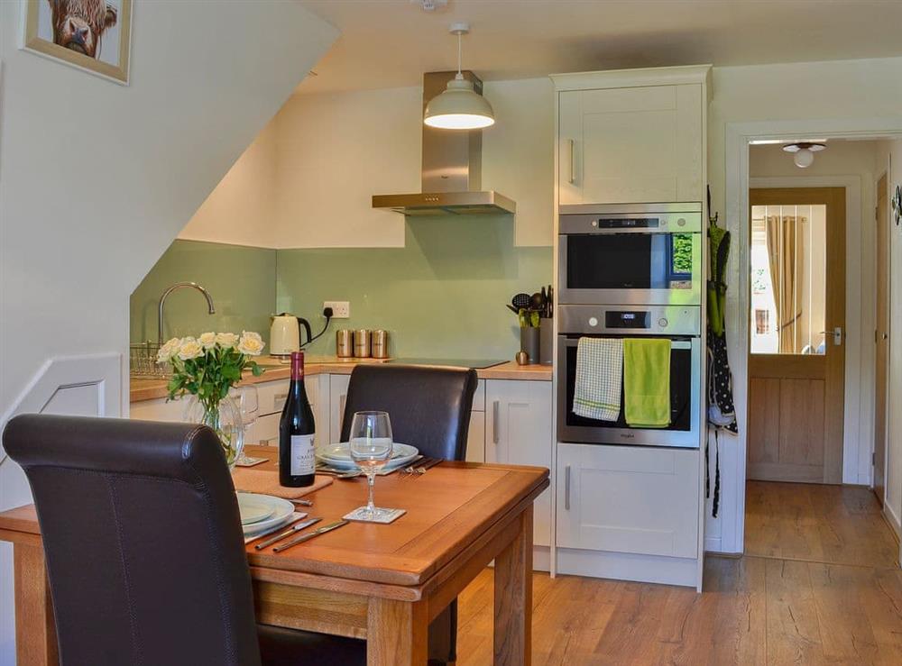 Charming kitchen/diner at Little Cottage in Wigtown, Dumfries and Galloway, Wigtownshire