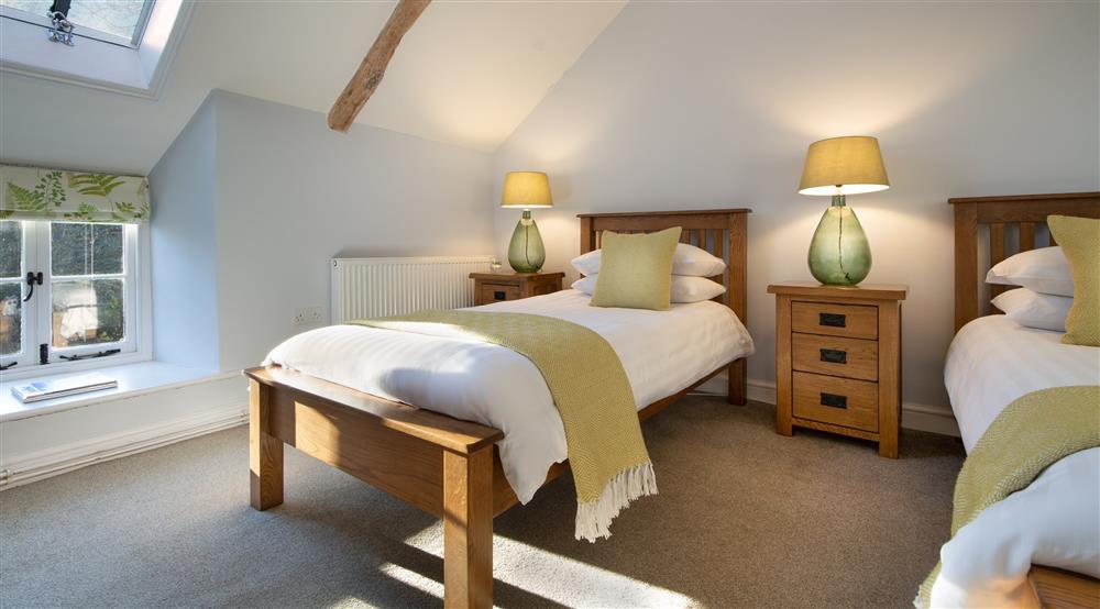 One of the twin bedrooms (photo 2) at Little Craig-y-borion in Narberth, Pembrokeshire
