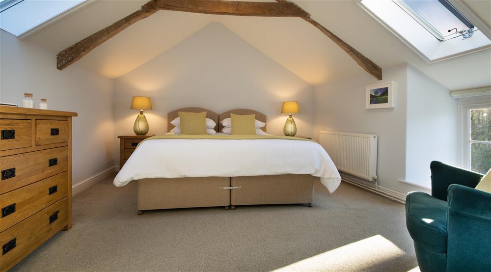 The double room at Little Craig-y-borion in Narberth, Pembrokeshire