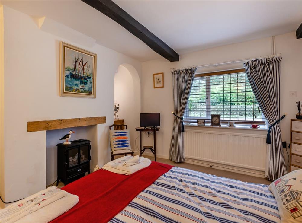 Double bedroom at Little Crawfish Cottage in Thursford, Norfolk