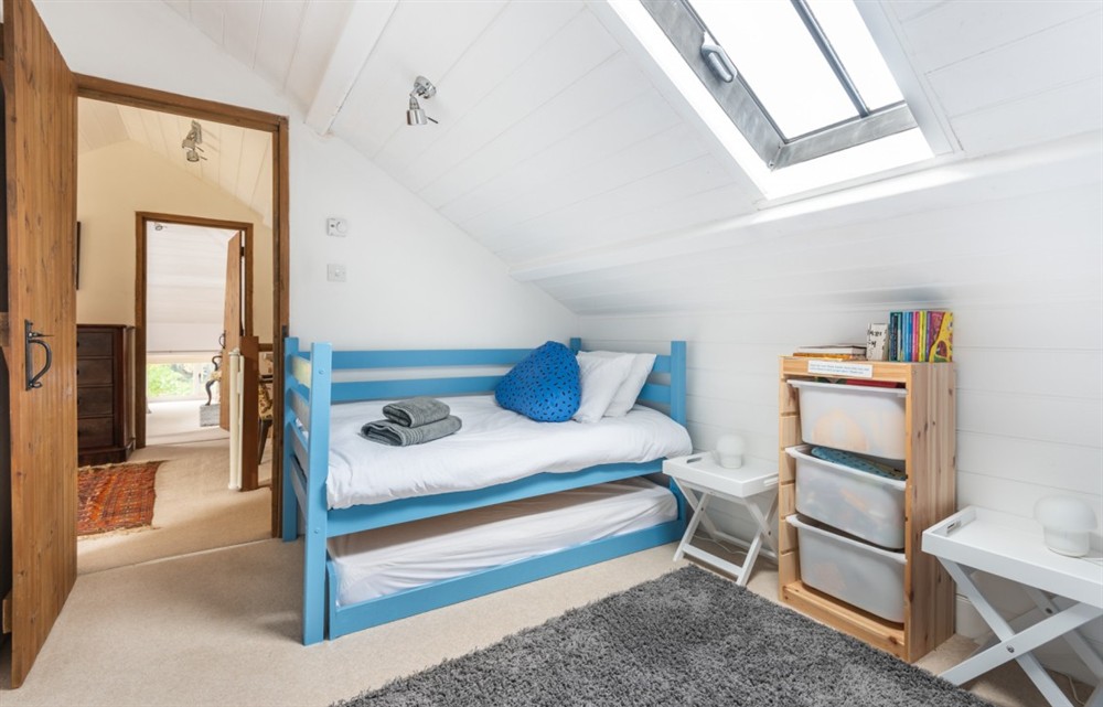 One of the bedrooms at Little Cumery in Aveton Gifford