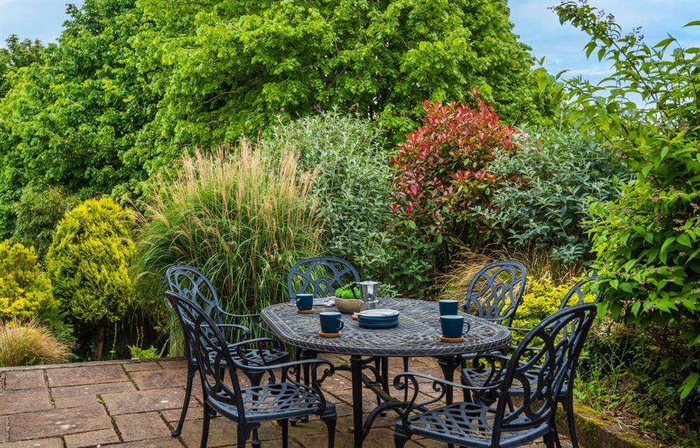 This is the garden at Little Cumery in Aveton Gifford
