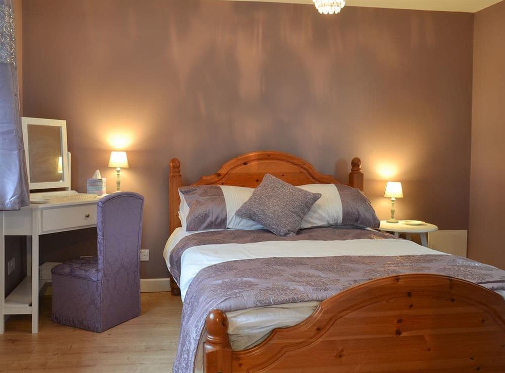 Double bedroom at Little Dartmoor View in Cheldon, near Chulmleigh, Devon