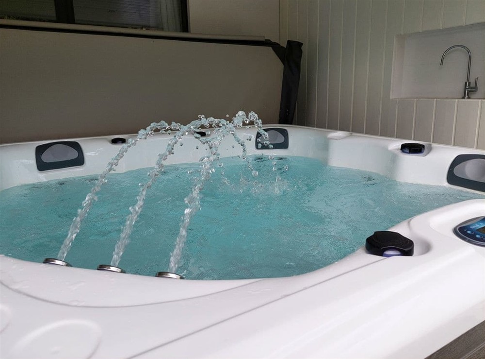 Typical hot tub at Maple, 