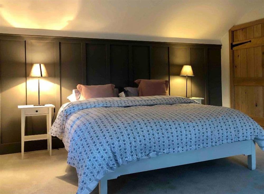 Double bedroom at Little East Street Farm in Canterbury, Kent