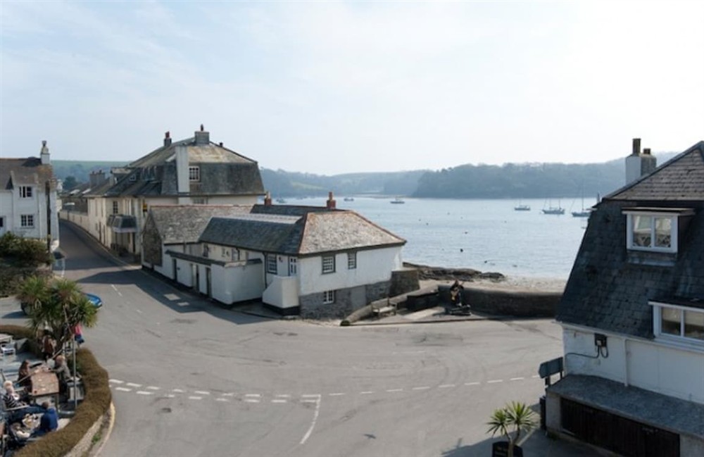 Outdoor area at Little Egret in St Mawes, Cornwall