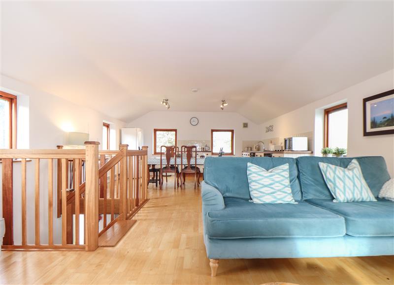 Relax in the living area at Little Fernleigh, Coverack