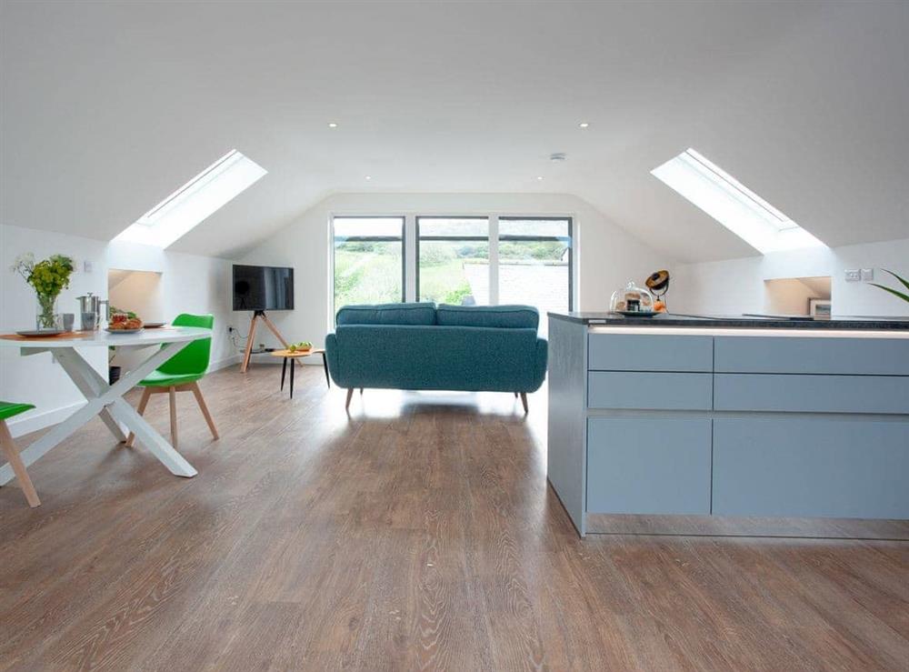 Open plan living space (photo 3) at Little Foxes in Perranporth, Cornwall