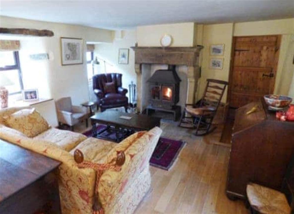 Living room/dining room at Little Foxlow Cottage in Buxton, Derbyshire