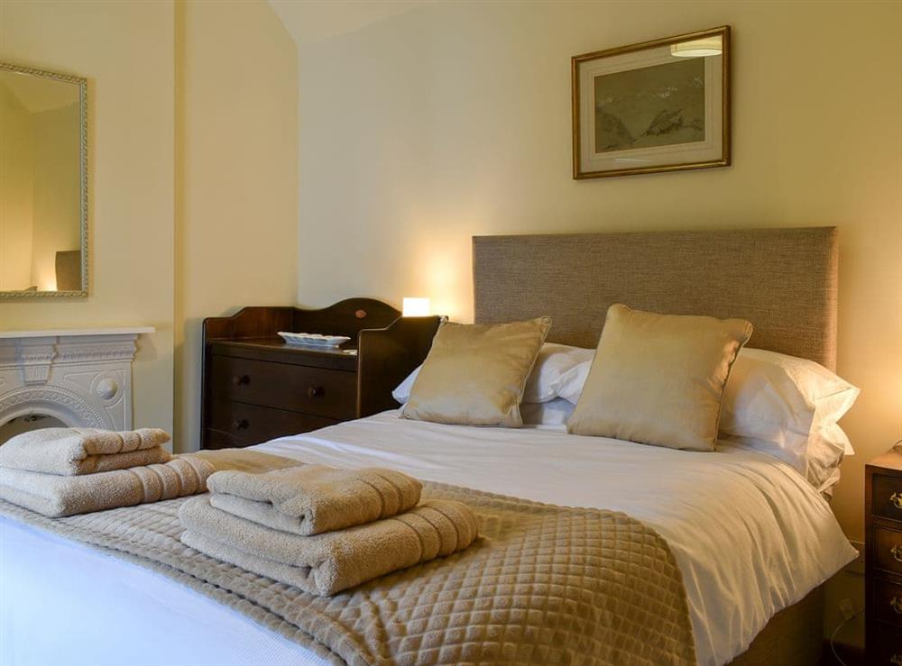 Tranquil double bedroom at Little Foxlow Cottage in Buxton, Derbyshire