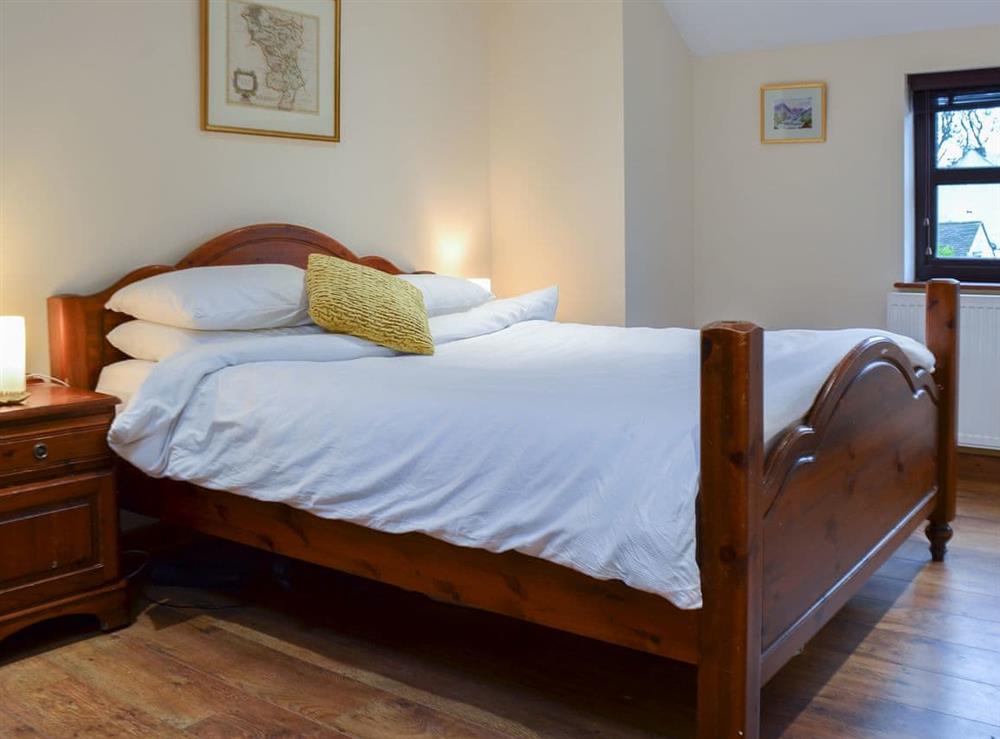 Welcoming double bedroom at Little Foxlow Cottage in Buxton, Derbyshire