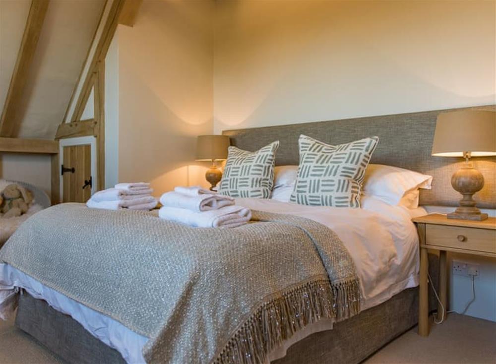 Double bedroom at Little Foxmoor Barn in Leith Hill, England