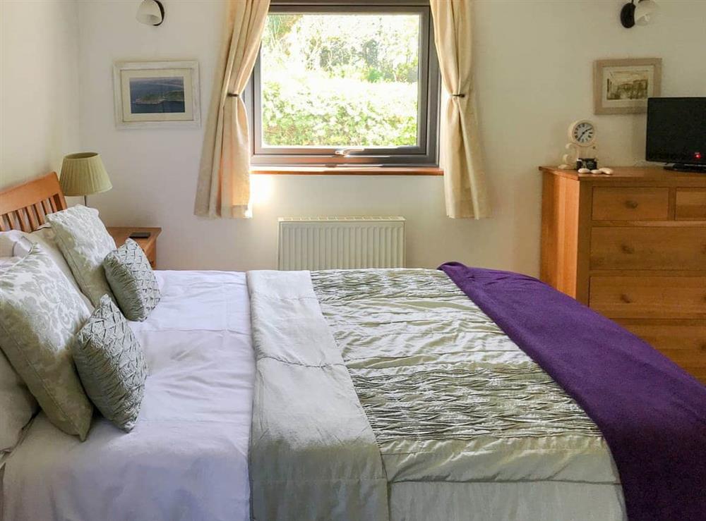 Double bedroom at Little Fursdon Apartment in Liskeard, Cornwall