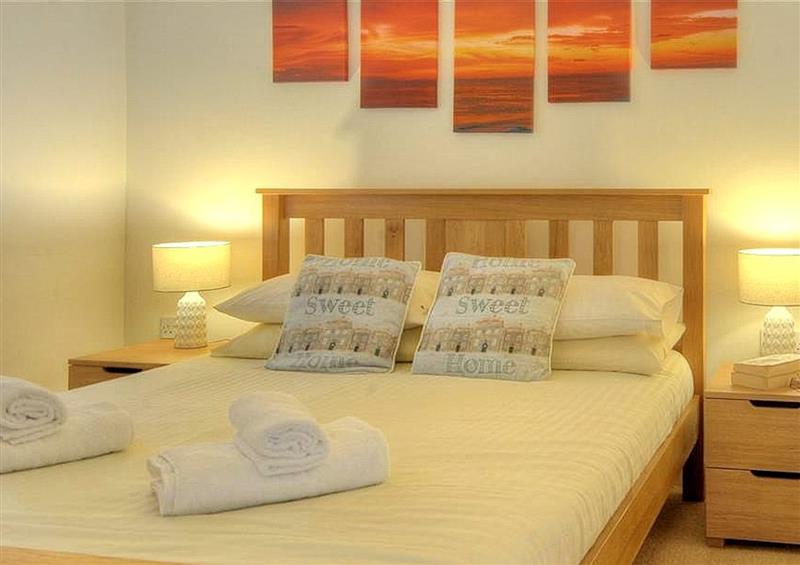 One of the 2 bedrooms at Little Gem, Lyme Regis
