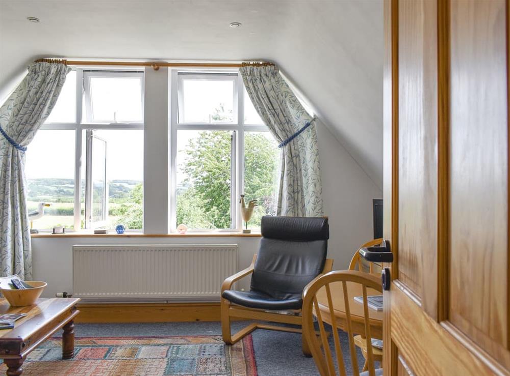 Welcoming living area at Little Glebe in Folke, near Sherbourne, Dorset