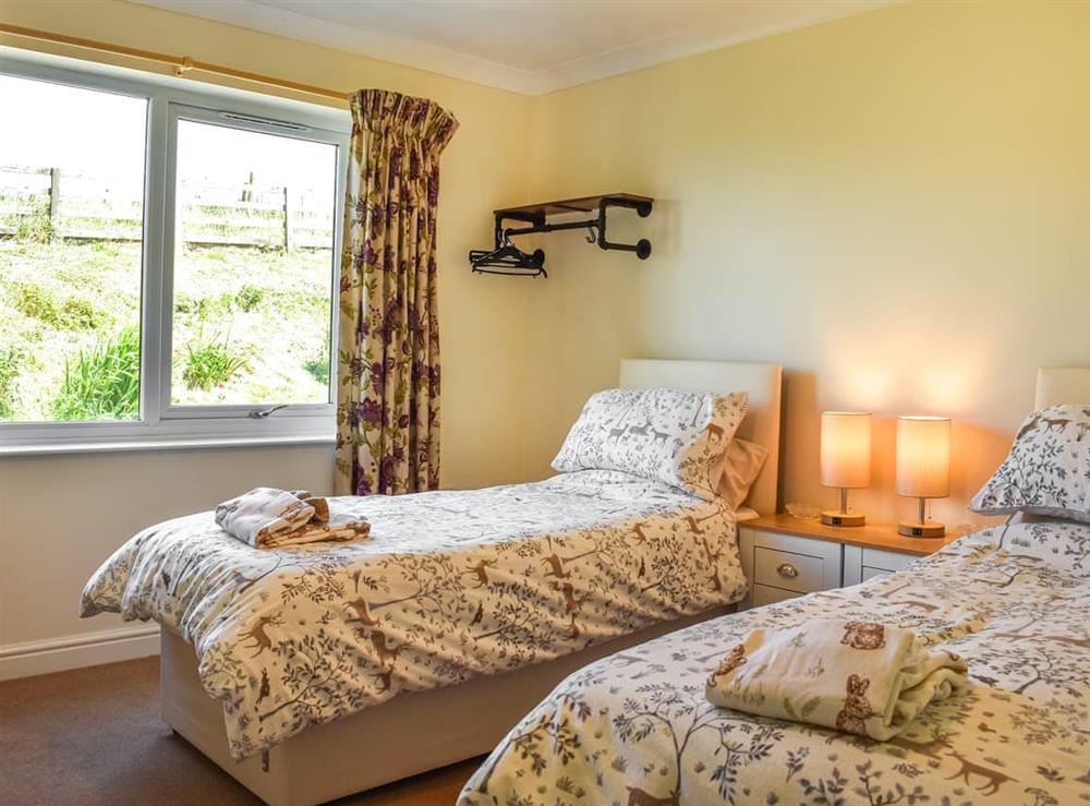 Twin bedroom (photo 2) at Little Glengyre Farm in Kirkcolm, near Stranraer, Wigtownshire