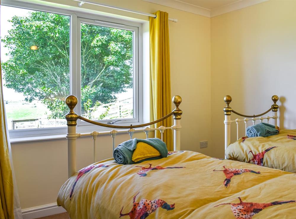 Twin bedroom (photo 4) at Little Glengyre Farm in Kirkcolm, near Stranraer, Wigtownshire