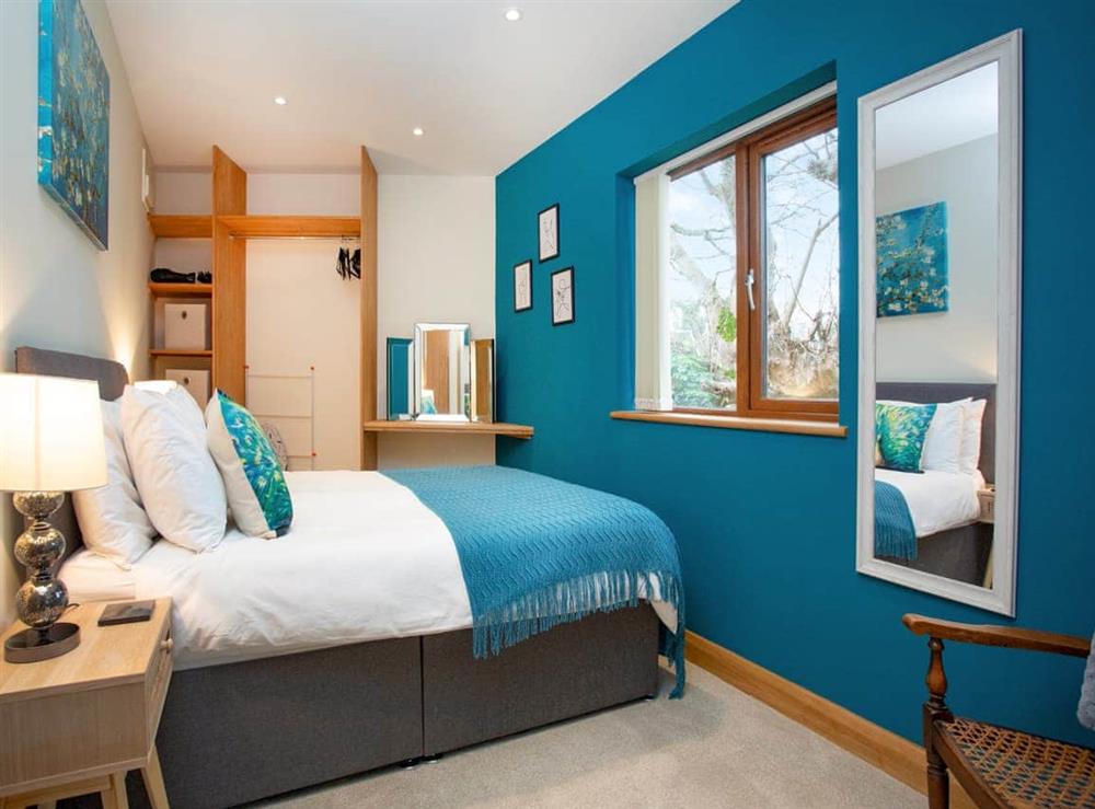 Double bedroom at Little Gwythendros in Paul, near Penzance, Cornwall
